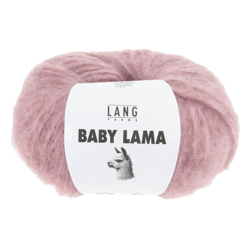 Lang Yarns Luxury Yarns Rose Pink LANGYARNS | Baby Lama | Chunky | 1170