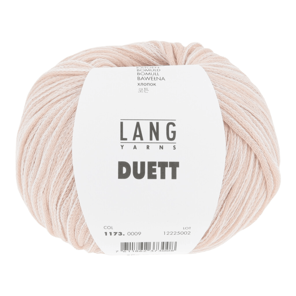 Lang Yarns Luxury Yarns Rose / White LANG YARNS | Duet | DK | 1173