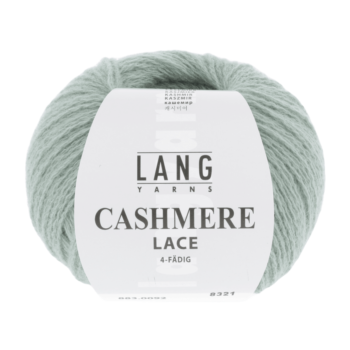 Lang Yarns Luxury Yarns Sage LANGYARNS | Cashmere Lace | 4-Ply / Sport | 883