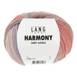 Lang Yarns Luxury Yarns Salmon / Brown / Green / Lilac LANGYARNS | Harmony | Worsted / Aran | 1144