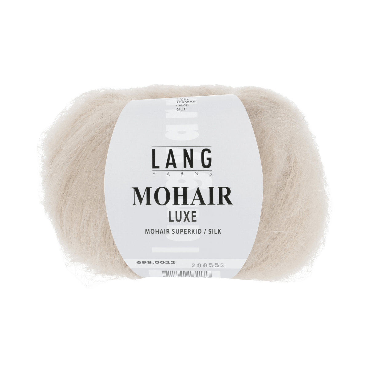 Lang Yarns Luxury Yarns Sand LANGYARNS | Mohair Luxe | DK | 698