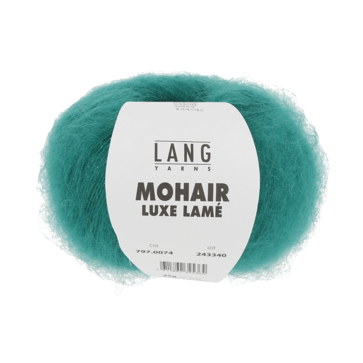Lang Yarns Luxury Yarns Silver - Jade LANGYARNS | Mohair Luxe Lamé | DK | 797