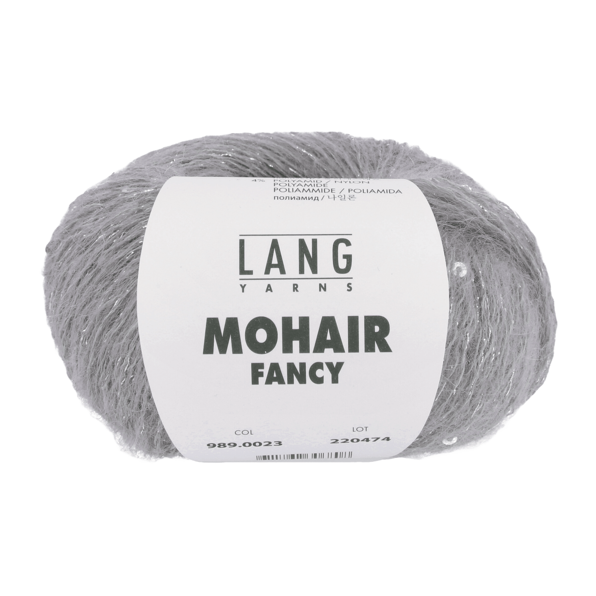 Lang Yarns Luxury Yarns Silver LANGYARNS | Mohair Fancy | DK | 989