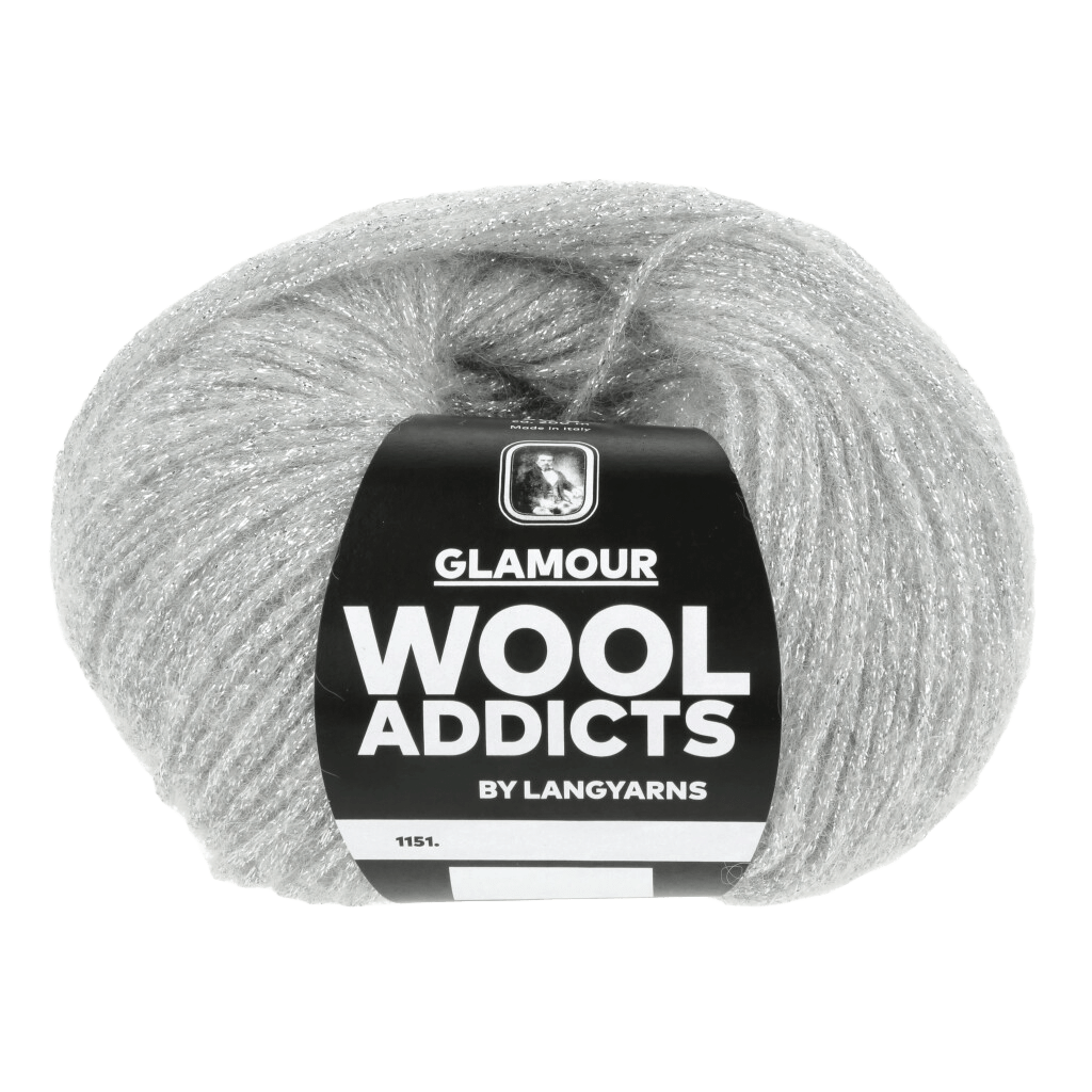 Lang Yarns Luxury Yarns Silver LANGYARNS | WOOLADDICTS | Glamour | Worsted / Aran | 1151