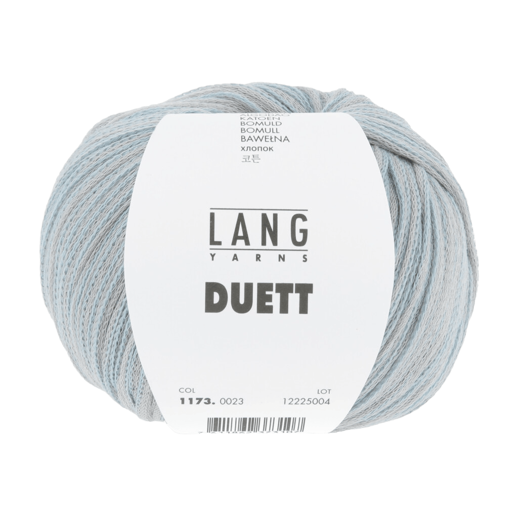 Lang Yarns Luxury Yarns Silver / Light Blue LANG YARNS | Duet | DK | 1173