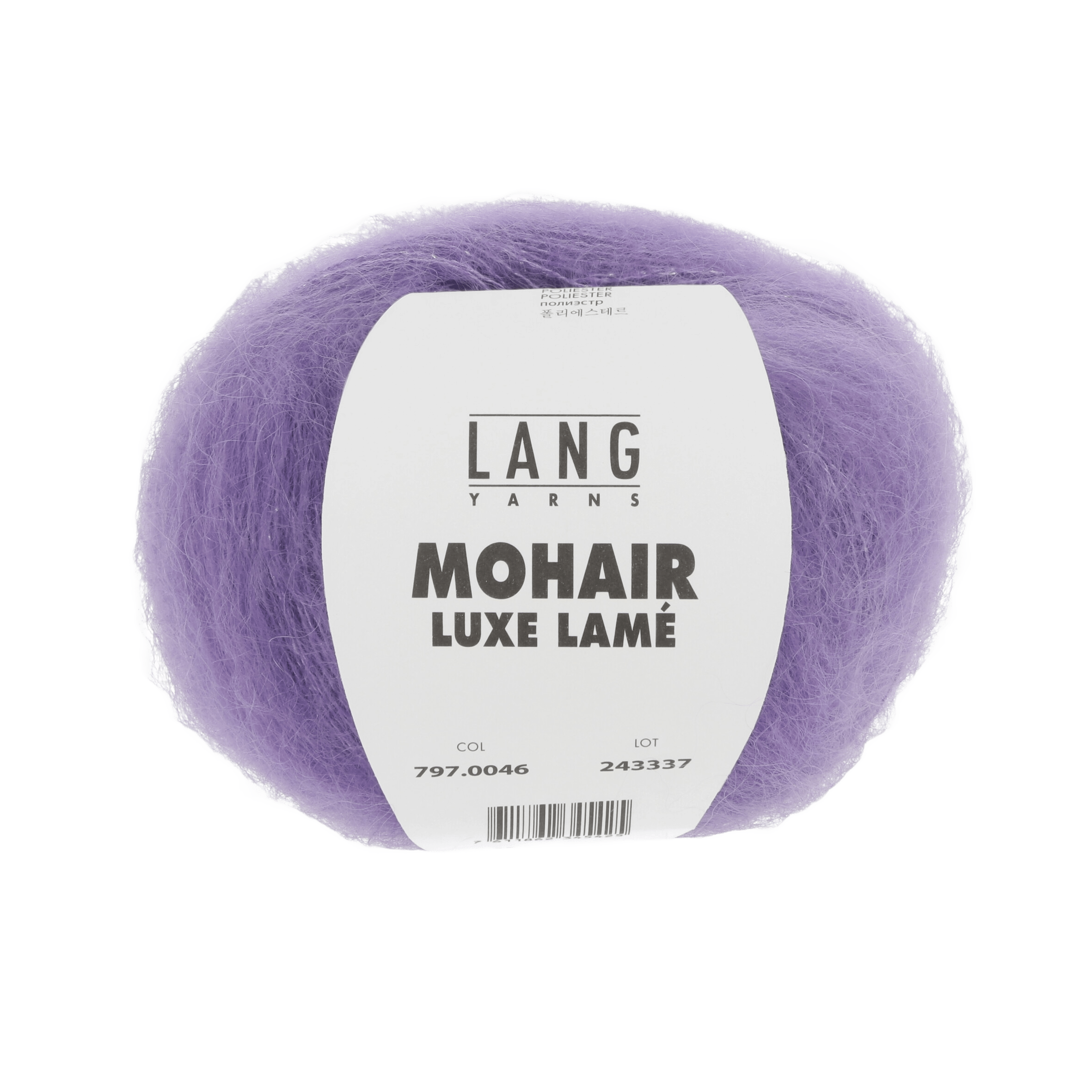 Lang Yarns Luxury Yarns Silver - Lilacs LANGYARNS | Mohair Luxe Lamé | DK | 797