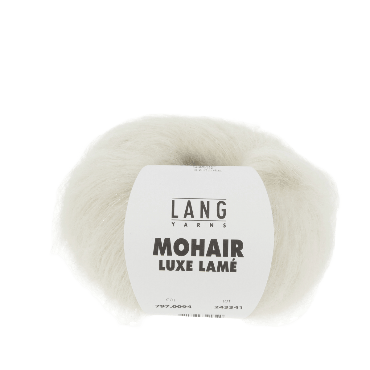Lang Yarns Luxury Yarns Silver - Offwhite LANGYARNS | Mohair Luxe Lamé | DK | 797