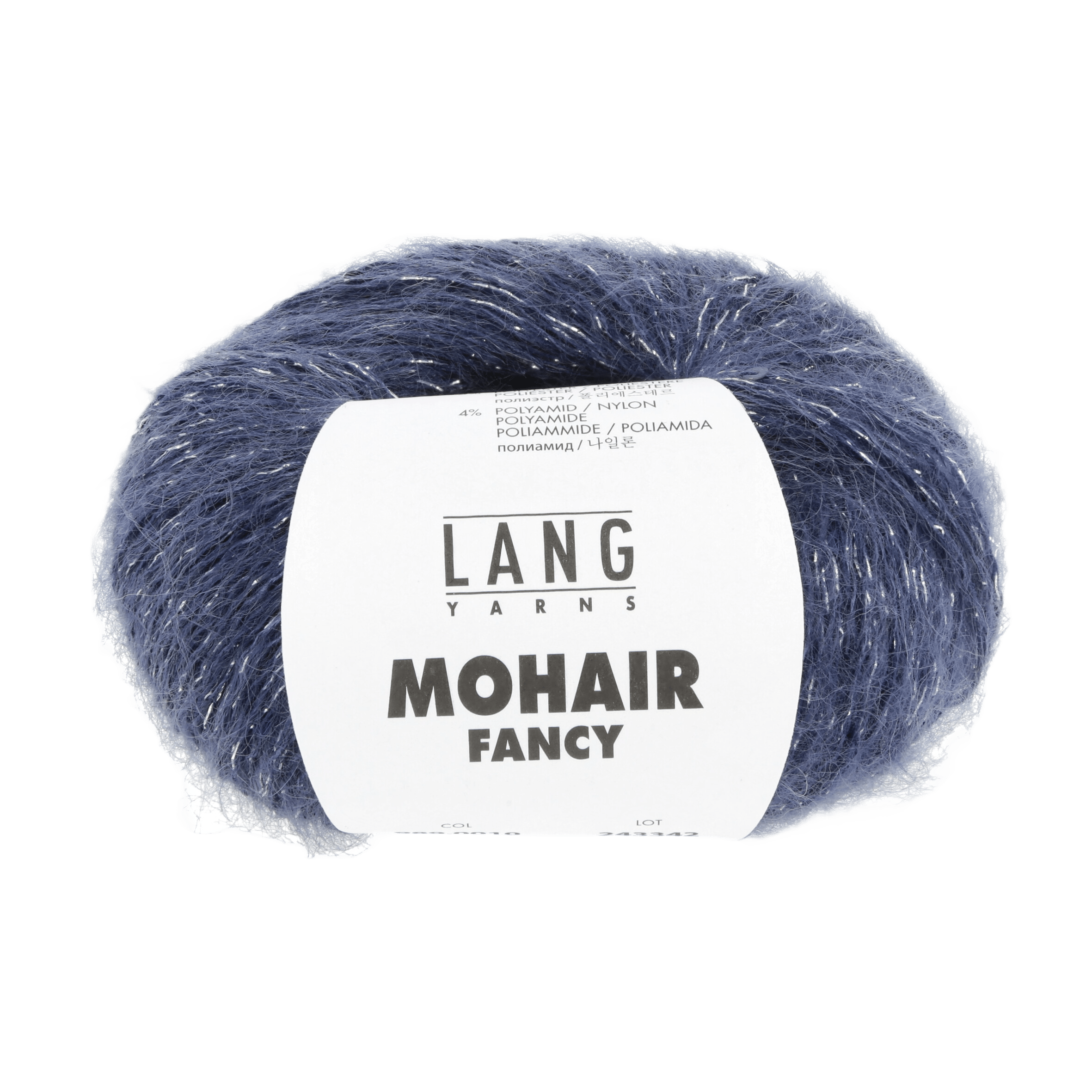 Lang Yarns Luxury Yarns Steel Blue LANGYARNS | Mohair Fancy | DK | 989