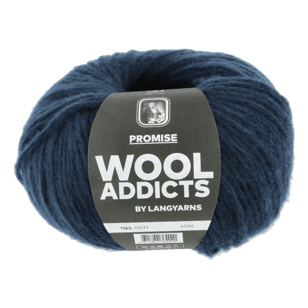 Lang Yarns Luxury Yarns Steel LANGYARNS | WOOLADDICTS | Promise | Chunky | 1162