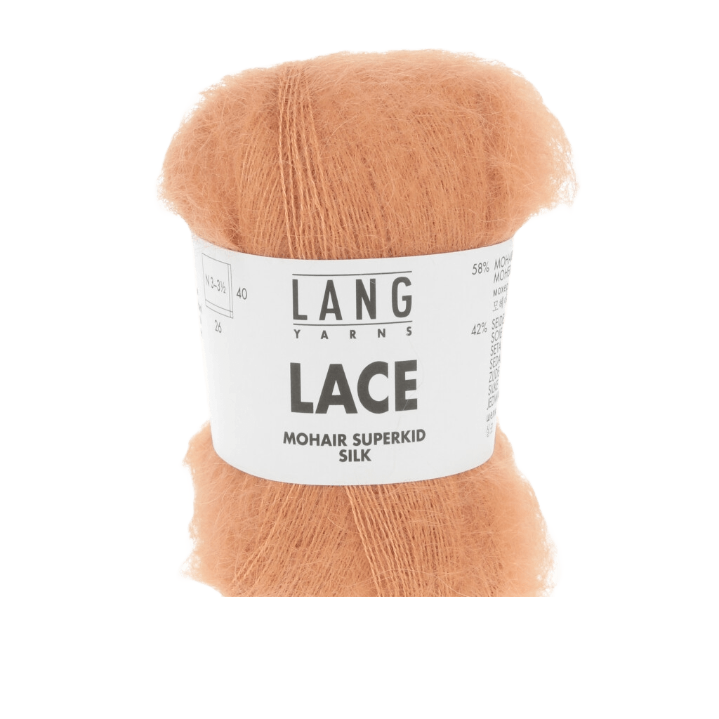 Lang Yarns Luxury Yarns Tangerine LANGYARNS | Mohair Lace | Sport | 992