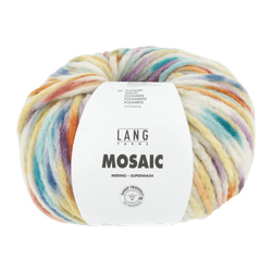 Lang Yarns Luxury Yarns Turquoise / Beer / Orange / Green LANGYARNS | Mosaic | Super Chunky | 1165