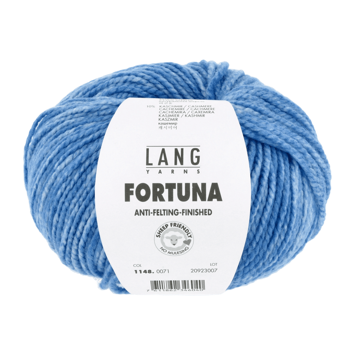 Lang Yarns Luxury Yarns Turquoise LANGYARNS | Fortuna | Worsted | 1148