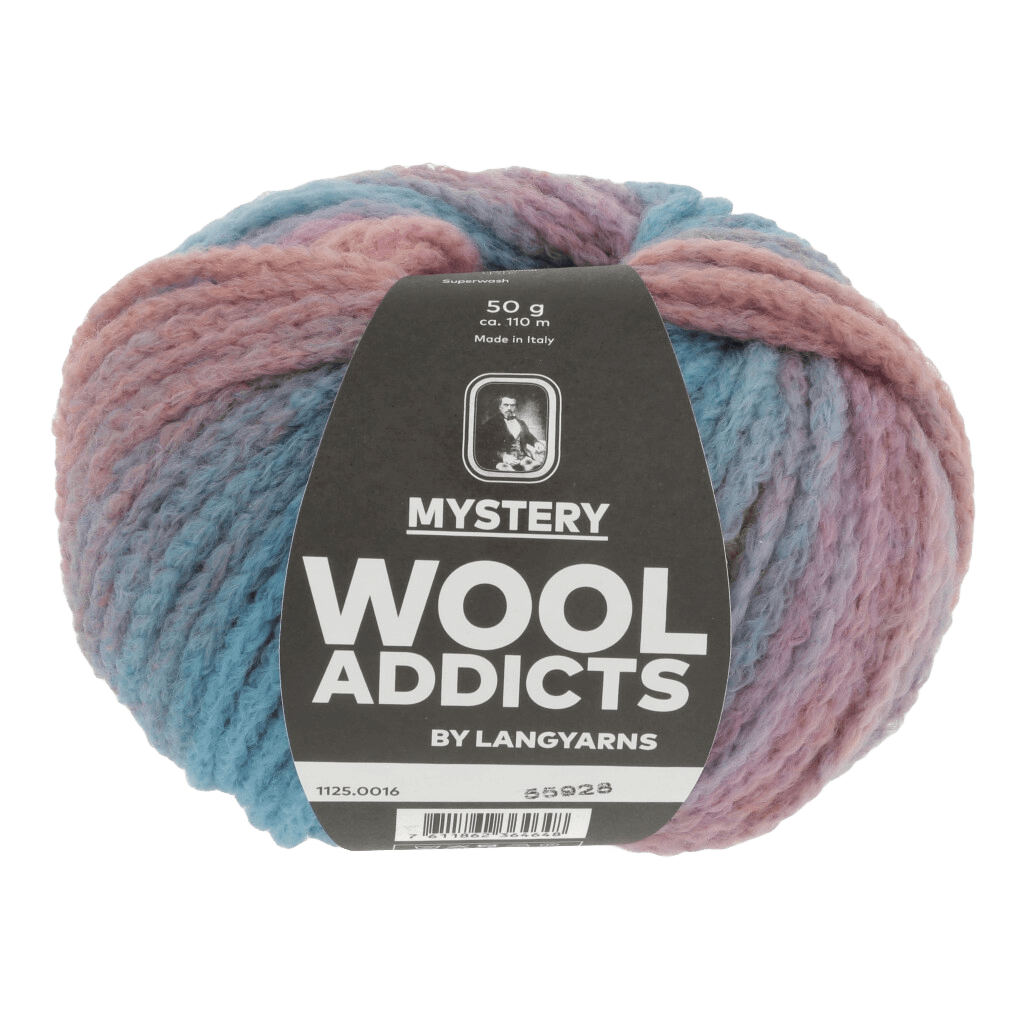 Lang Yarns Luxury Yarns Turquoise / Orange / Sand LANGYARNS | WOOLADDICTS | Mystery | Chunky | 1125