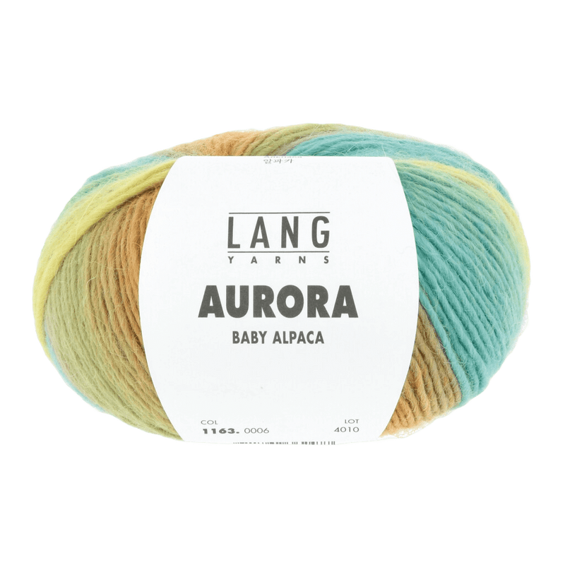 Lang Yarns Luxury Yarns Turquoise / Pink / Orange / Yellow LANGYARNS | Aurora | DK | 1163