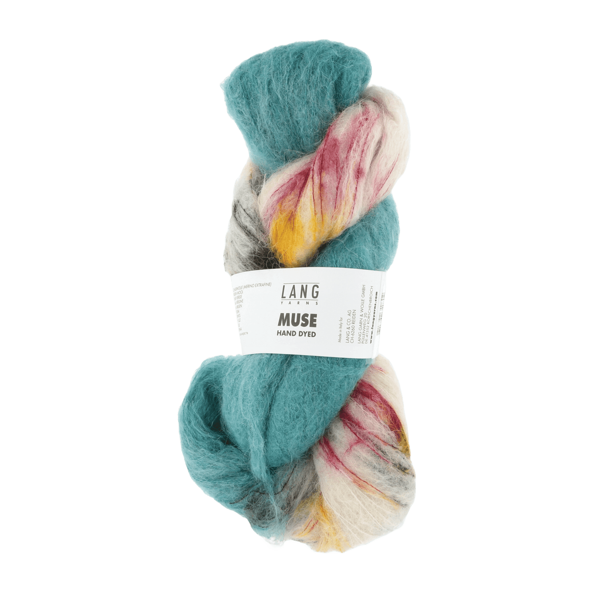 Lang Yarns Luxury Yarns Turquoise - printed LANGYARNS | Muse | Worsted | 1117
