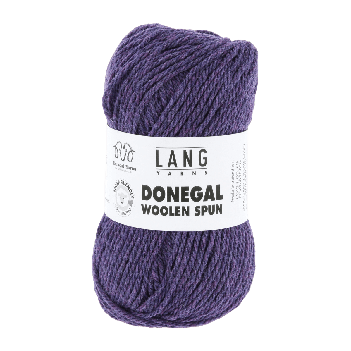 Lang Yarns Luxury Yarns Violet LANGYARNS | Donegal Woolen Spun | Worsted / Aran | 1172