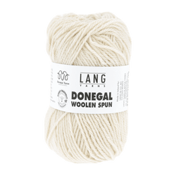 Lang Yarns Luxury Yarns White LANGYARNS | Donegal Woolen Spun | Worsted / Aran | 1172