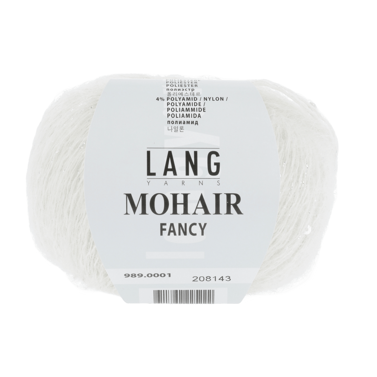 Lang Yarns Luxury Yarns White LANGYARNS | Mohair Fancy | DK | 989