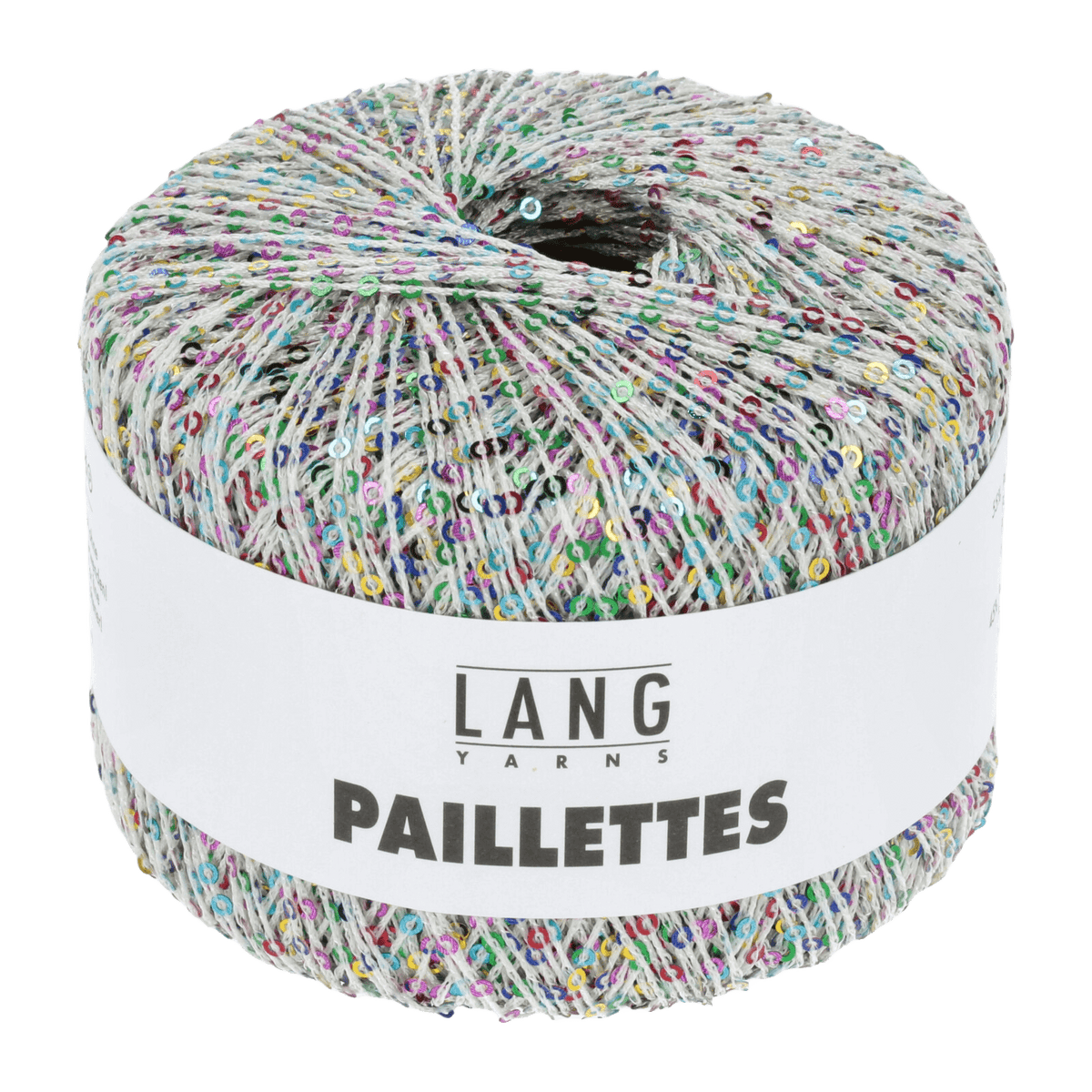 Lang Yarns Luxury Yarns White / Multicolour LANGYARNS | Paillettes | Sequins | 39