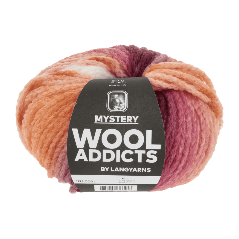 Lang Yarns Luxury Yarns White / Orange / Lilac LANGYARNS | WOOL ADDICTS | Mystery | Chunky | 1125