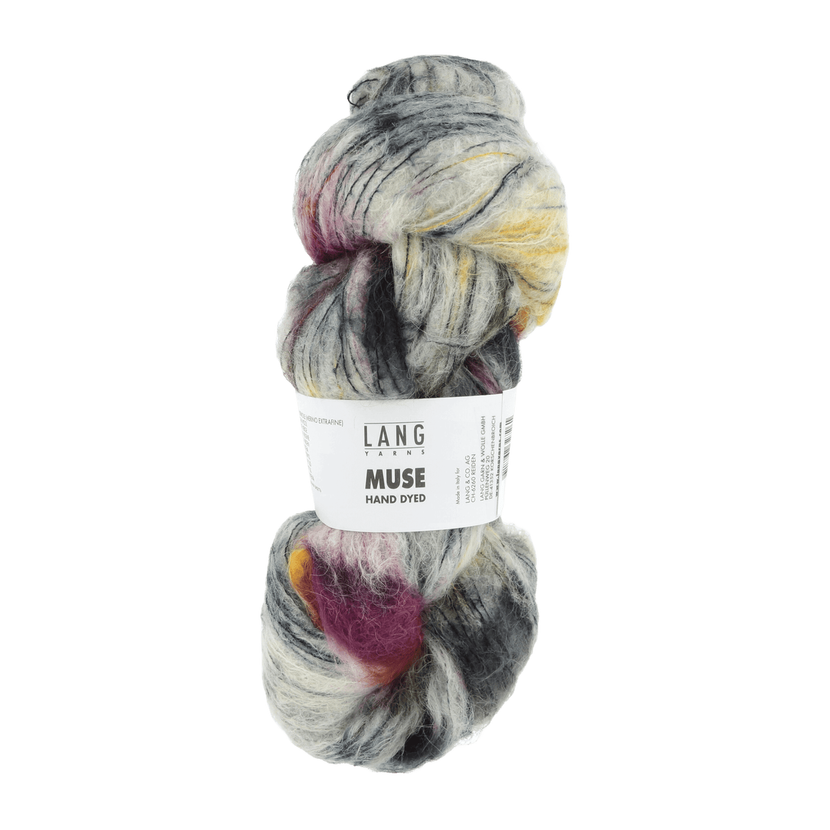 Lang Yarns Luxury Yarns Yellow / Black / Berry LANGYARNS | Muse | Worsted | 1117