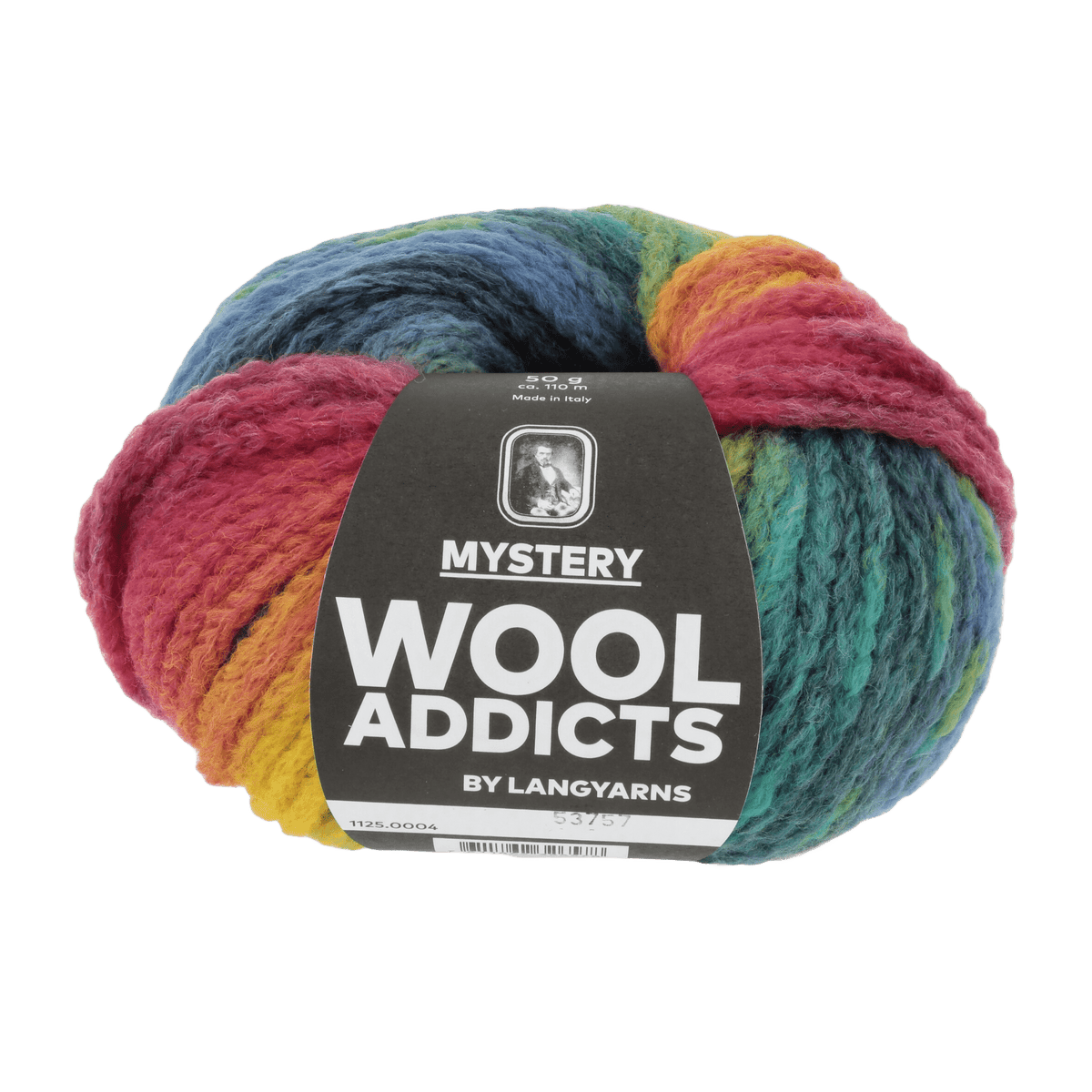 Lang Yarns Luxury Yarns Yellow / Green / Turquoise LANGYARNS | WOOL ADDICTS | Mystery | Chunky | 1125