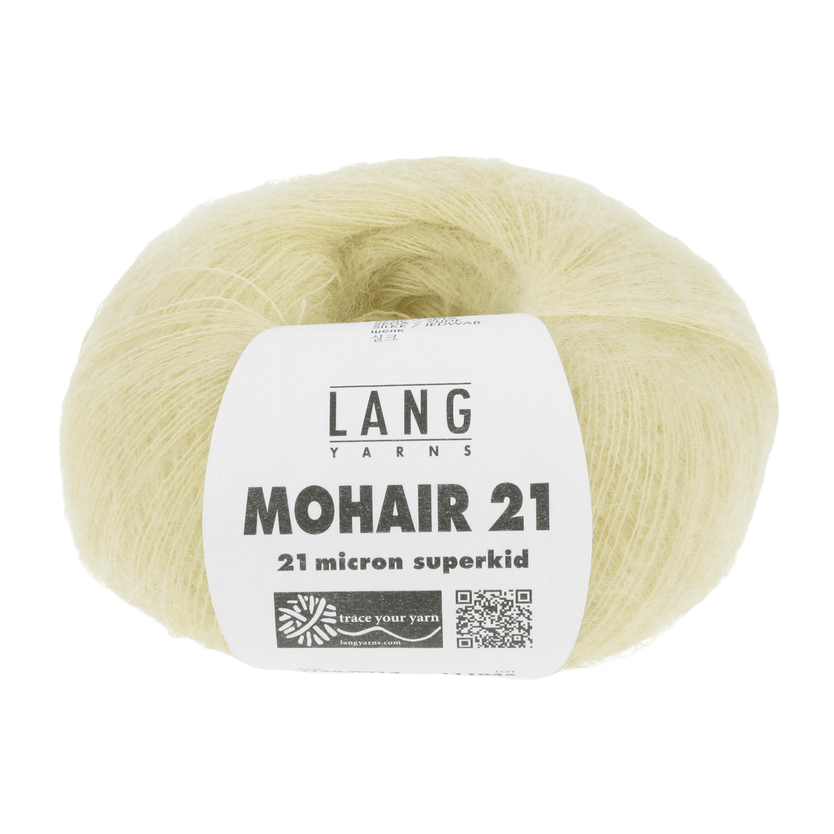Lang Yarns Luxury Yarns Yellow LANGYARNS | Mohair 21 | Sock / Baby | 1120