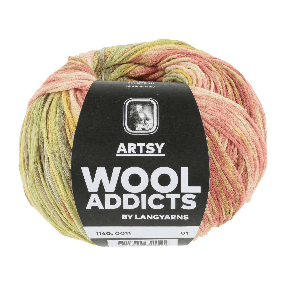 Lang Yarns Luxury Yarns Yellow / Rose LANGYARNS | WOOL ADDICTS | Artsy | Worsted | 1140