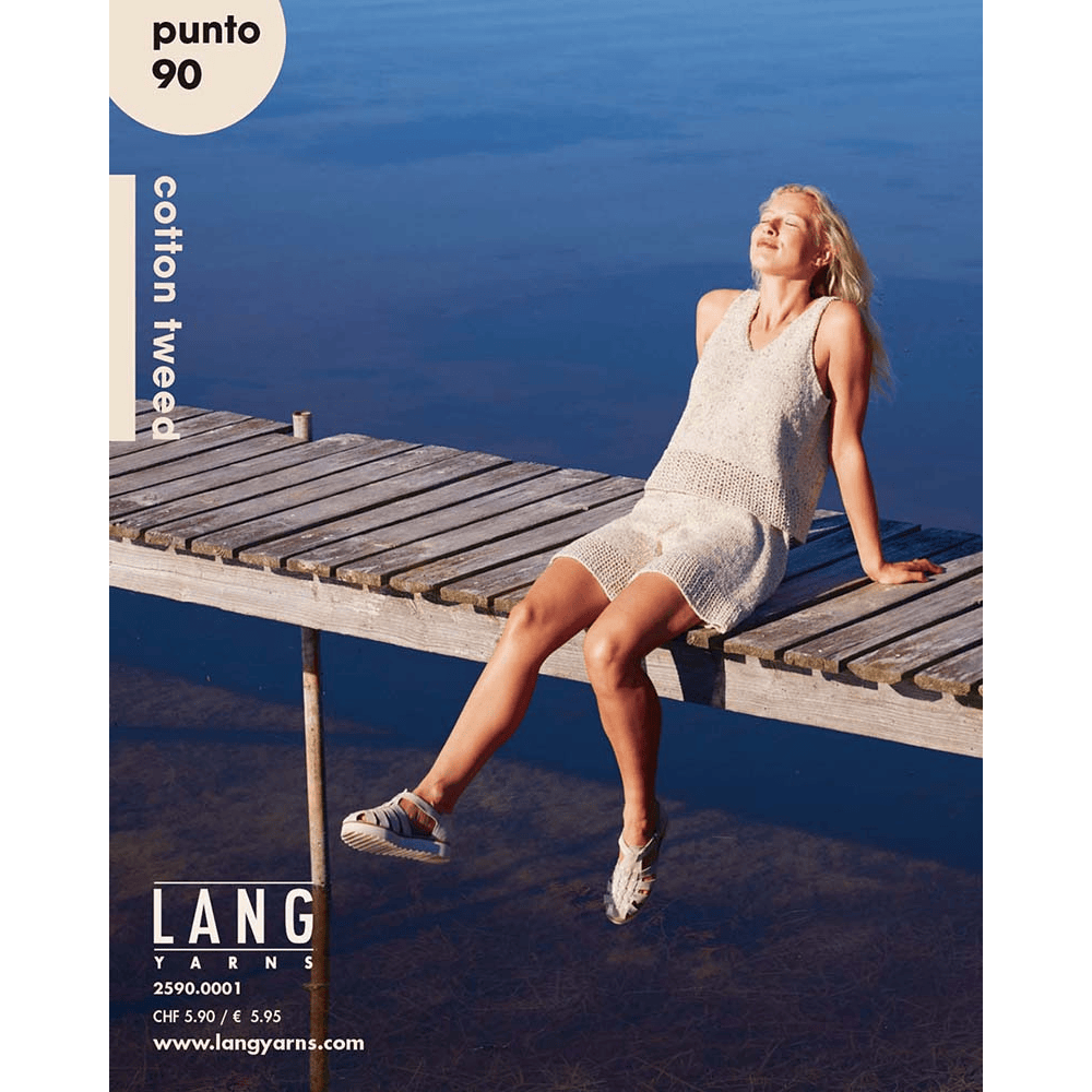 Lang Yarns Print Books LANG YARNS | Punto Magazine 90 | Cotton Tweed | 2590
