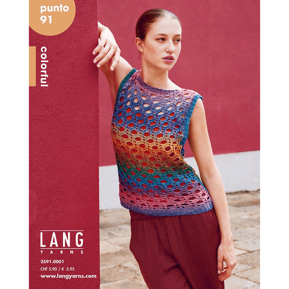 Lang Yarns Print Books LANG YARNS | Punto Magazine 91 | Colourful | 2591