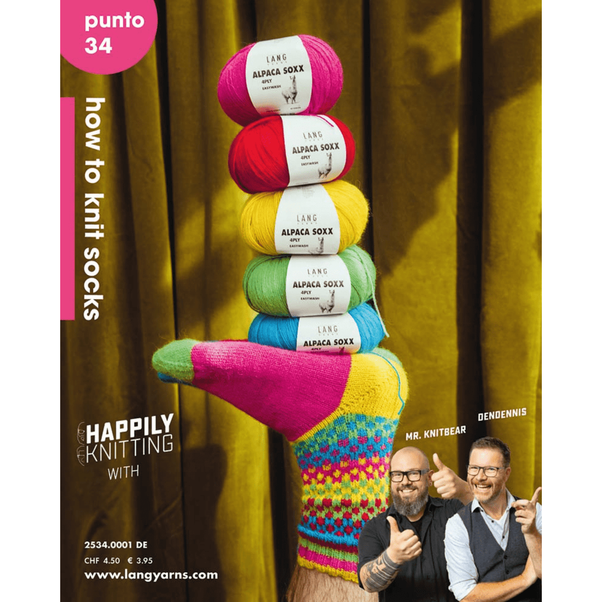 Lang Yarns Print Books LANGYARNS | Punto Magazine 34 | Socken | 2534