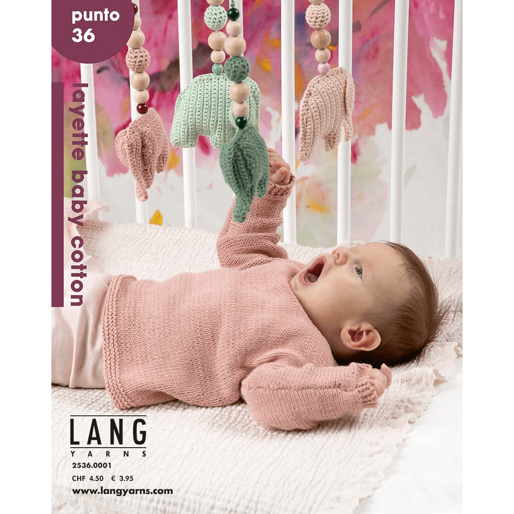 Lang Yarns Print Books LANGYARNS | Punto Magazine 36 | Layette Baby Cotton | 2536