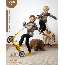 Lang Yarns Print Books LANGYARNS | Punto Magazine 53 | Kinder Merino 120 Dégradé | 2553