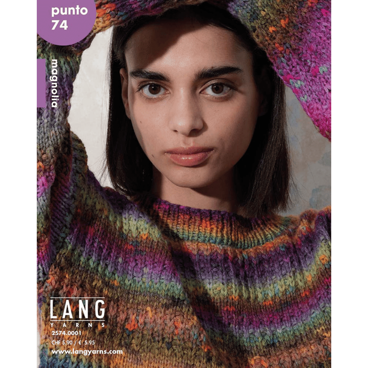 Lang Yarns Print Books LANGYARNS | Punto Magazine 74 | Magnolia | 2574