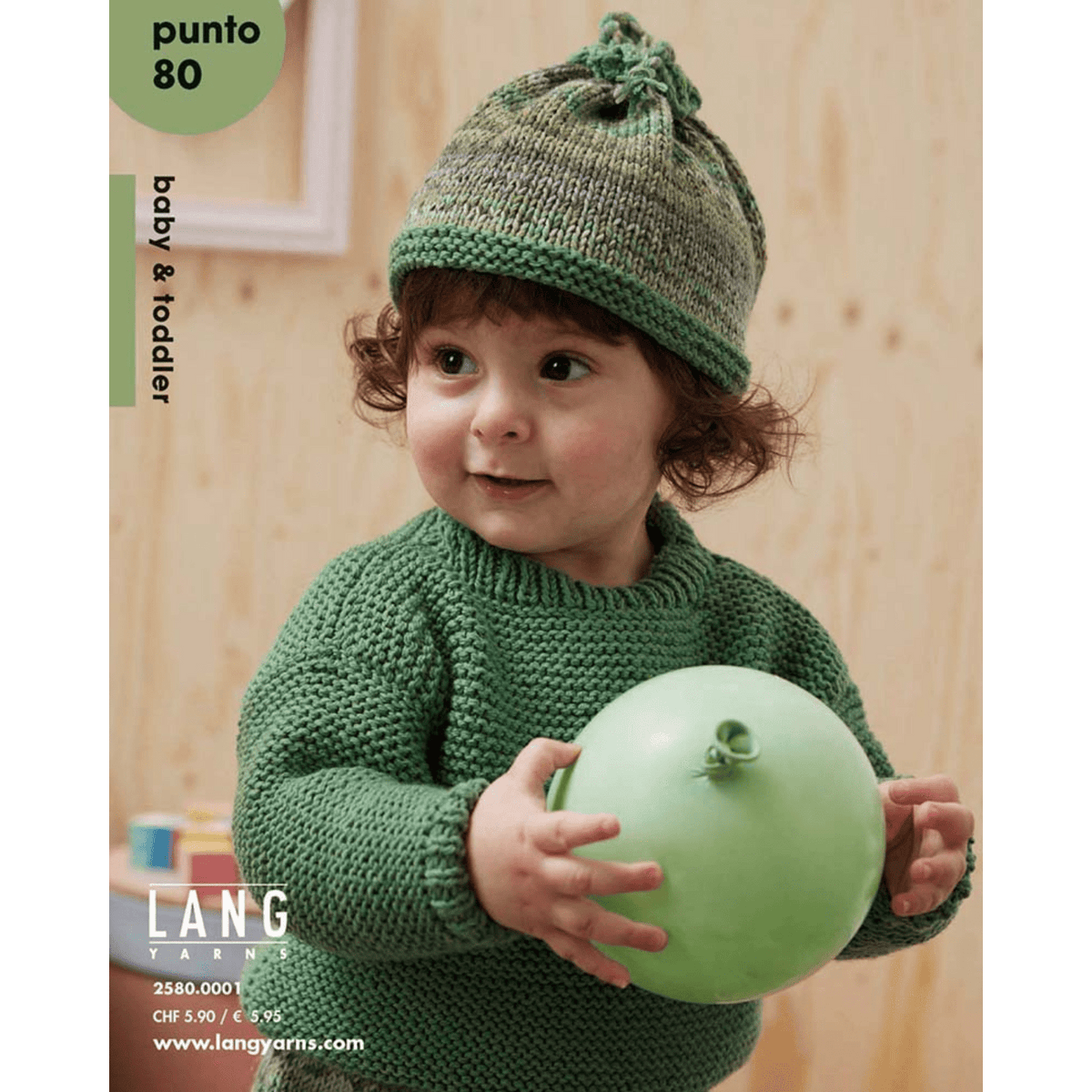 Lang Yarns Print Books LANGYARNS | Punto Magazine 80 | Baby and Toddlers | 2580