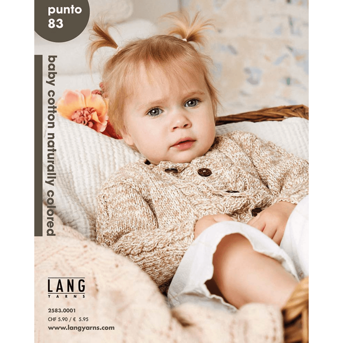Lang Yarns Print Books LANGYARNS | Punto Magazine 83 | Baby Cotton Naturally Coloured | 2583