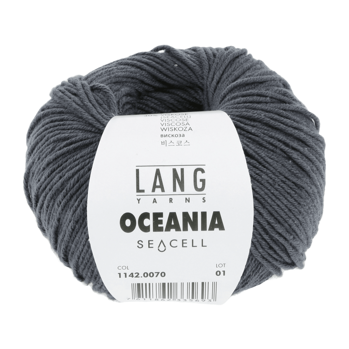 Lang Yarns Sock Yarn Anthracite LANGYARNS | Oceania | DK | 1142