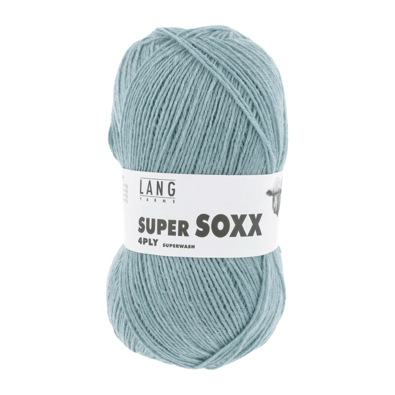 Lang Yarns Sock Yarn Aqua LANGYARNS | Sock Yarn | SUPER SOXX | 4-Ply | 642