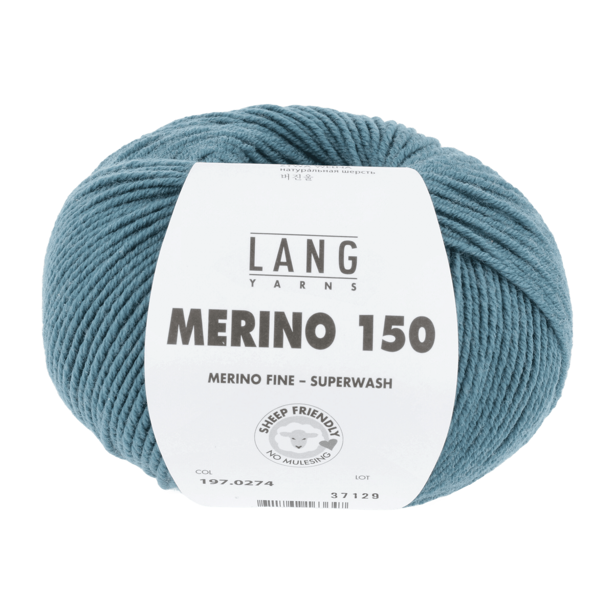 Lang Yarns Sock Yarn Atlantic LANGYARNS | Merino 150 | Sock / Baby | 197