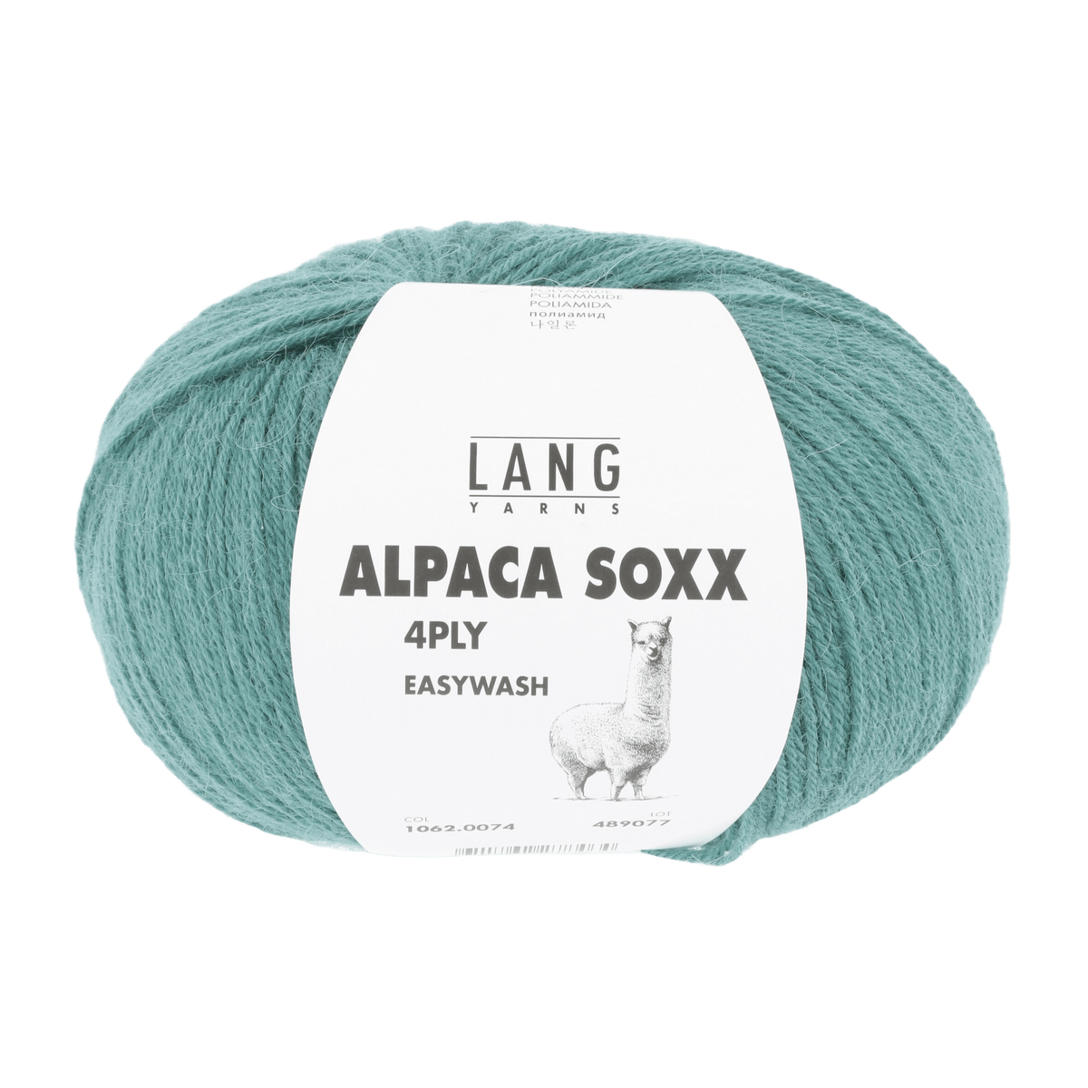 Lang Yarns Sock Yarn Atlantic LANGYARNS | Sock Yarn | Alpaca Soxx | 4-Ply | 1062