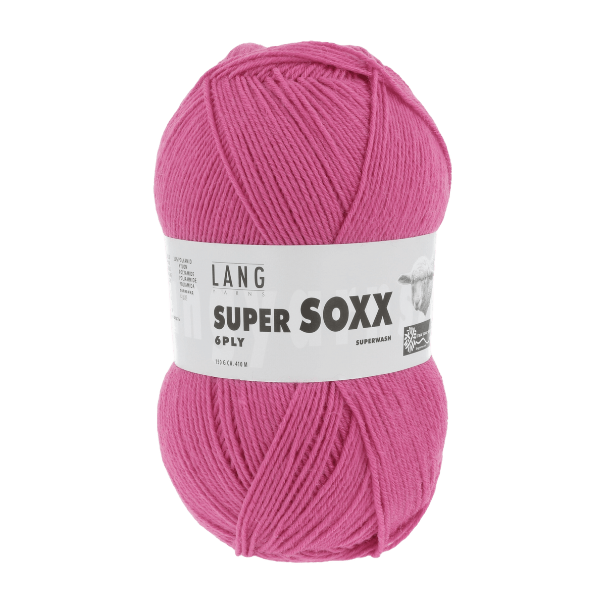 Lang Yarns Sock Yarn Azalea LANGYARNS | Sock Yarn | SUPER SOXX | 6-Ply | 907