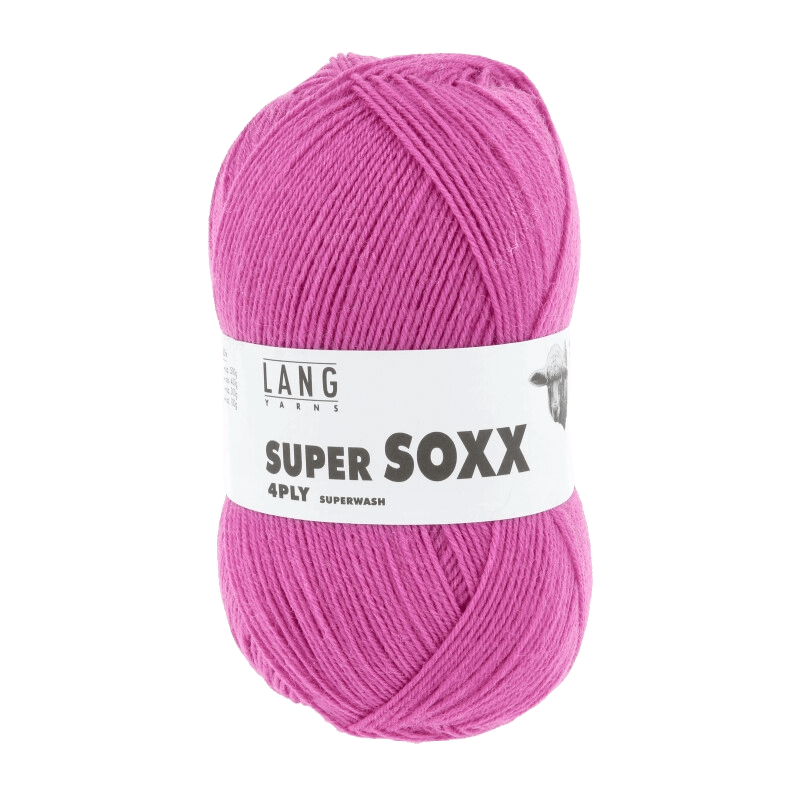 Lang Yarns Sock Yarn Azelea LANGYARNS | Sock Yarn | SUPER SOXX | 4-Ply | 642