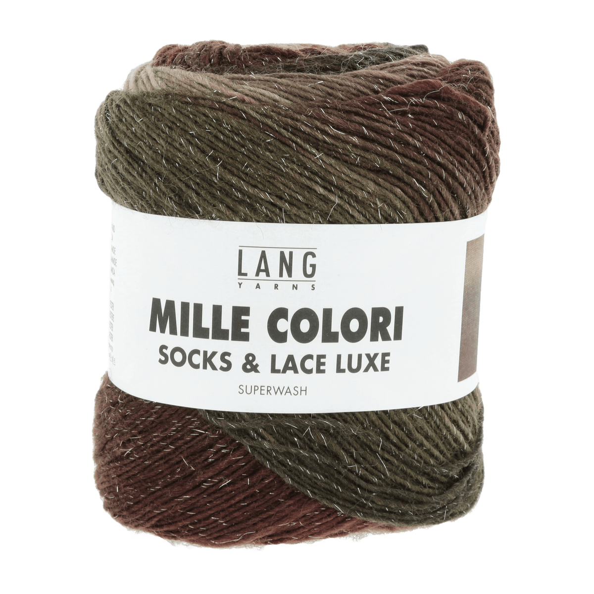 Lang Yarns Sock Yarn Beige / Brown / Cognac LANGYARNS | Sock Yarn | MILLE COLORI SOCKS & LACE LUXE | 859