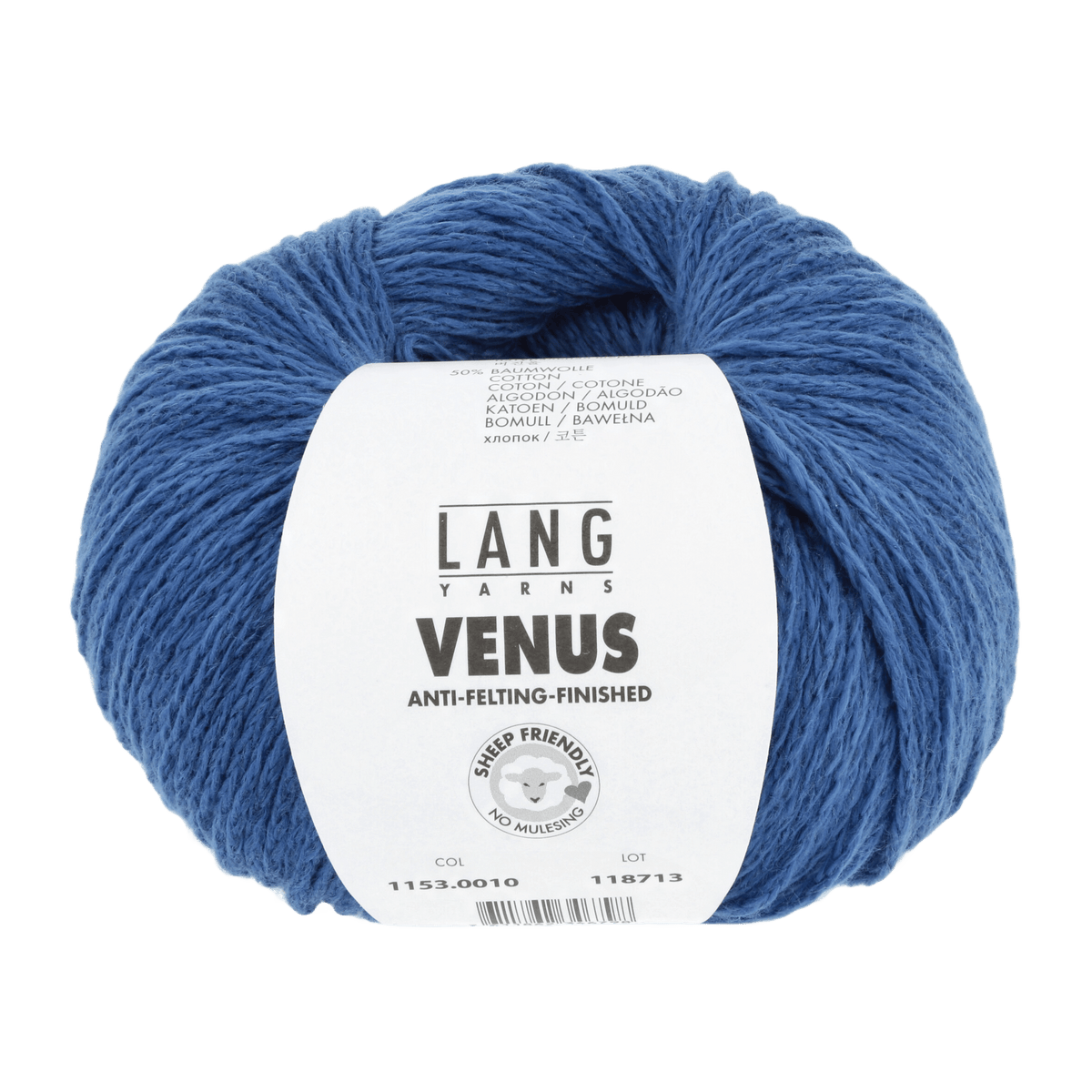 Lang Yarns Sock Yarn Blue LANGYARNS | Venus | DK | 1153