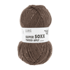 Lang Yarns Sock Yarn Brown LANGYARNS | Sock Yarn | SUPER SOXX TWEED | 6-Ply | 1137