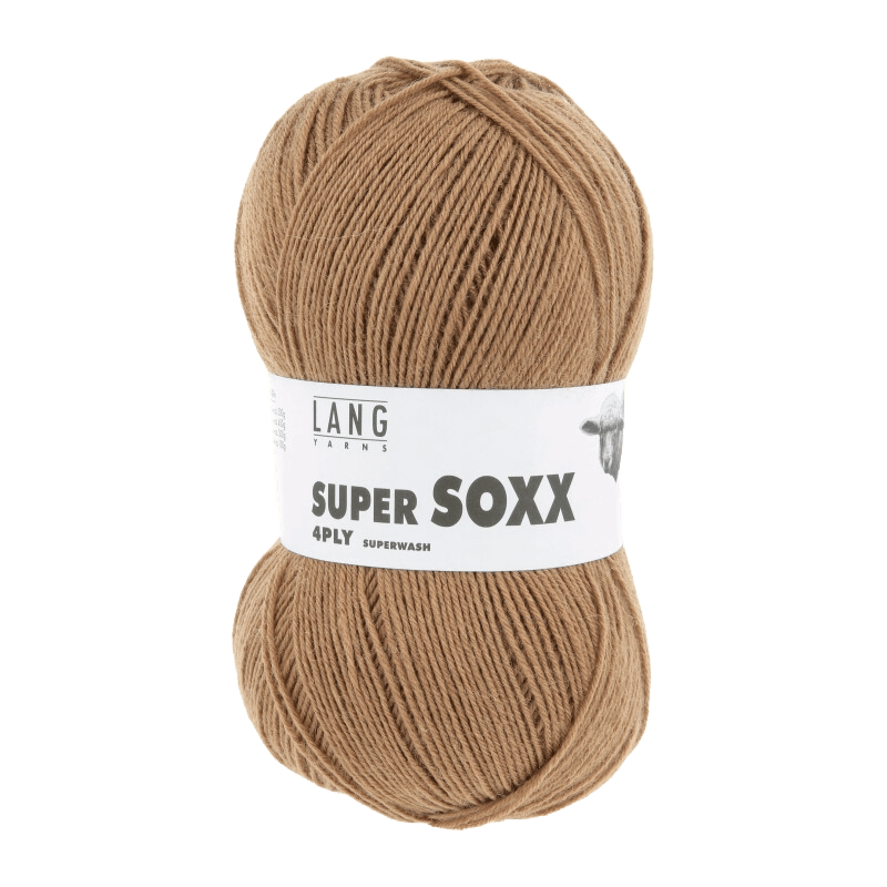 Lang Yarns Sock Yarn Camel LANGYARNS | Sock Yarn | SUPER SOXX | 4-Ply | 642
