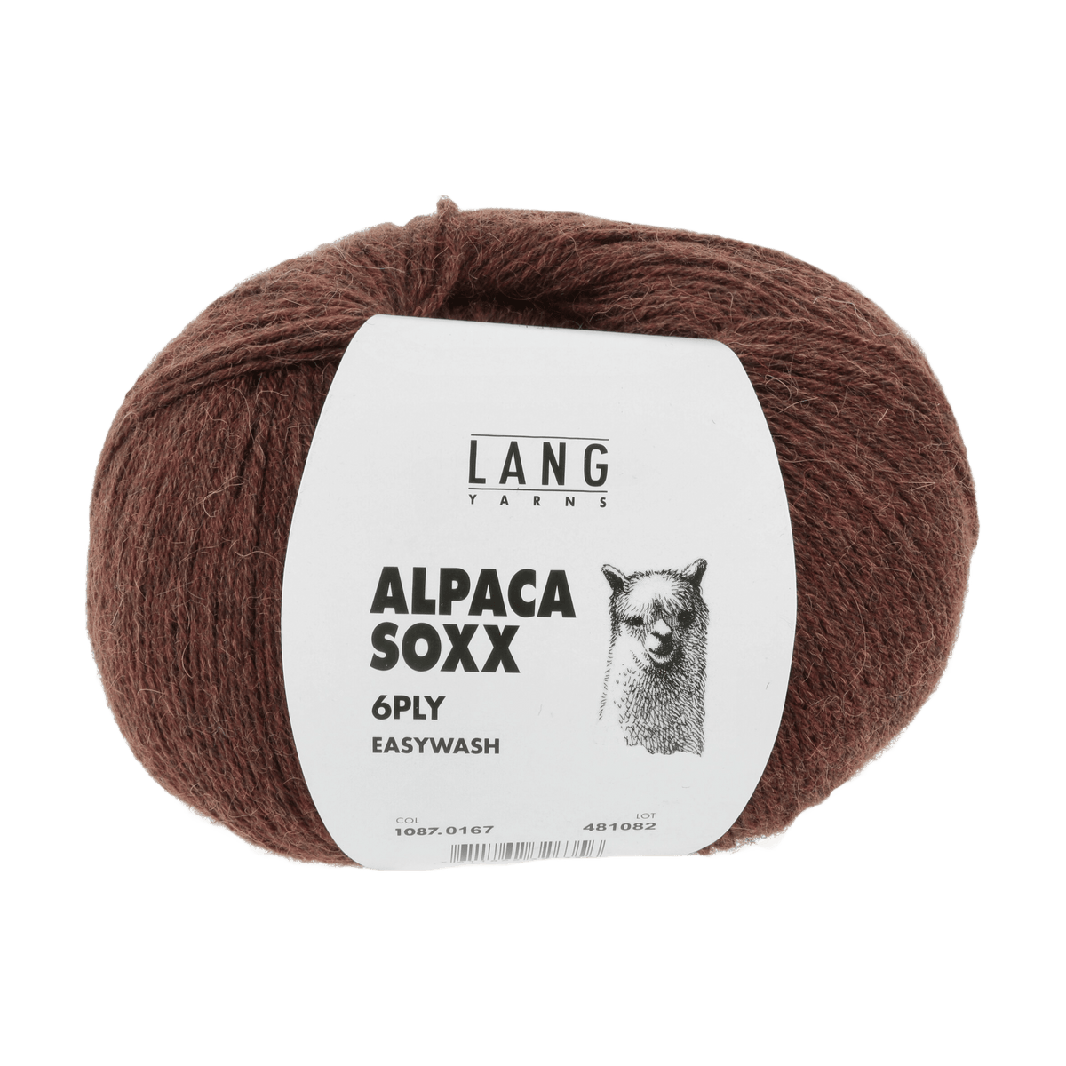 Lang Yarns Sock Yarn Cinnamon Mélange LANGYARNS | Sock Yarn | Alpaca Soxx | 6-Ply | 1087