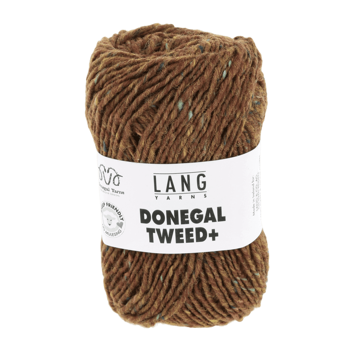 Lang Yarns Sock Yarn Copper LANGYARNS | Donegal Tweed + | Worsted | 1143