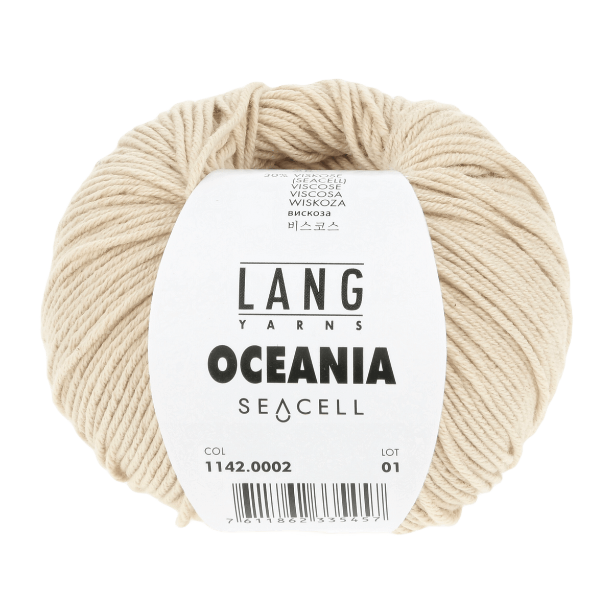 Lang Yarns Sock Yarn Cream LANGYARNS | Oceania | DK | 1142
