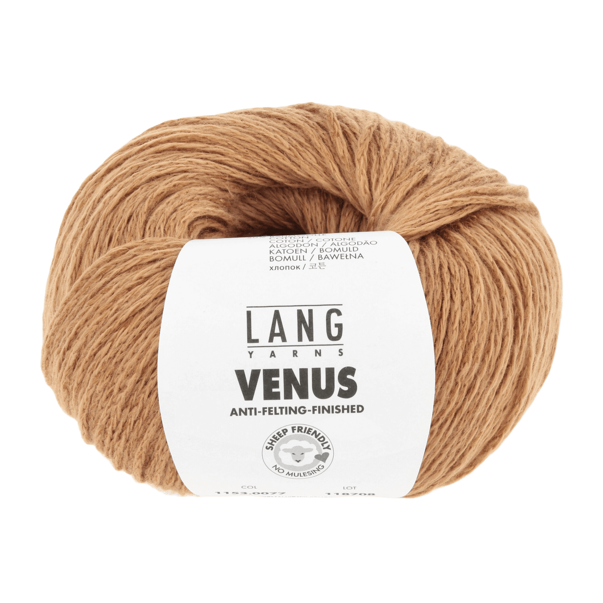 Lang Yarns Sock Yarn Curry LANGYARNS | Venus | DK | 1153